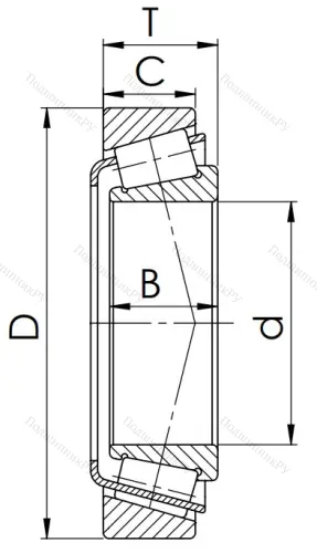 Конический роликовый подшипник 7514 (32214) в Иванове
