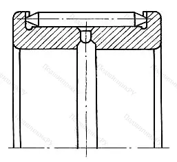 Подшипник  274913 размер 67x89,6x58 от производителя  ГПЗ-3