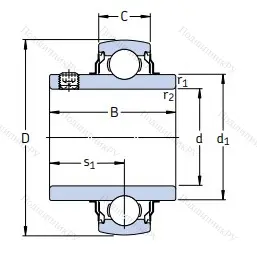Корпусный подшипник YAR 206-2RF в Иванове