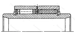 Модификация подшипника 5-714738 размер 190x240x100/124