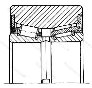 Модификация подшипника 537908С17 размер 37x72x37