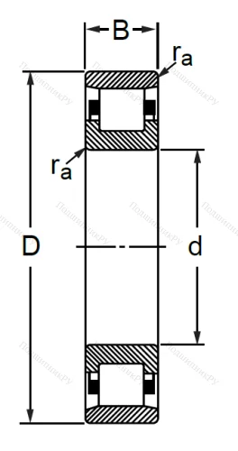 Цилиндрический роликовый подшипник 2326 Л (N 326 M) в Иванове