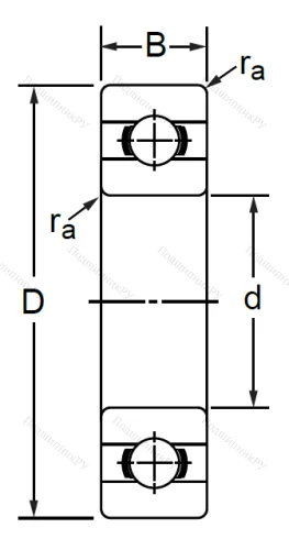 Дюймовый шариковый подшипник RLS 18 (LJ 2.1/2) в Иванове