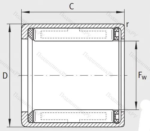 Подшипник обгонной муфты обгонная муфта