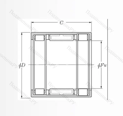 Подшипник обгонной муфты обгонная муфта FCB 25 в Иванове