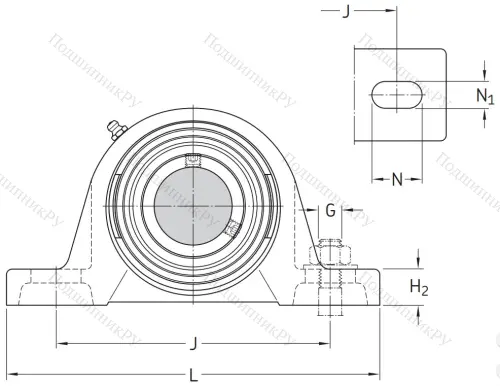 Подшипниковый корпус SYJ 511 в Иванове