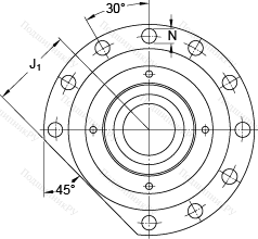 Подшипник FBSA 206/DF