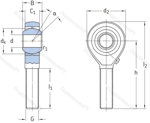 Шарнирная головка POS 8 L в Иванове