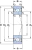 Подшипник S 7008 CB/P 4A