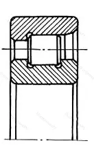 Подшипник NCF 2310V размер 50x110x40 от производителя  SKF Подшипник NCF 2310V размер 50x110x40 от производителя  SKF