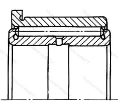 Подшипник  284913 размер 67x102/117x51,2/58 от производителя  ГПЗ-11