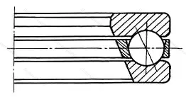 Модификация подшипника 9218406Л размер 30x70x24 от производителя  ГПЗ-2 Модификация подшипника 9218406Л размер 30x70x24 от производителя  ГПЗ-2