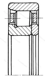 Подшипник  142320 размер 100x215x47