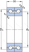 Подшипник BTM 170 AM/HCP 4CDB в Иванове