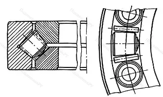 Модификация подшипника 2-76692/560 