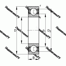 Подшипник S 6005-2RSR в Иванове Подшипник S 6005-2RSR в Иванове