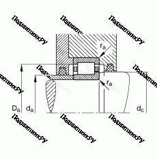 Подшипник NJ 240-E-M 1 в Иванове Подшипник NJ 240-E-M 1 в Иванове