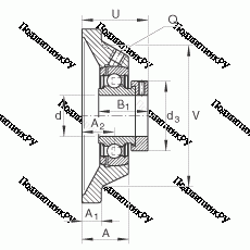 Подшипник PCJ 40-N в Иванове Подшипник PCJ 40-N в Иванове