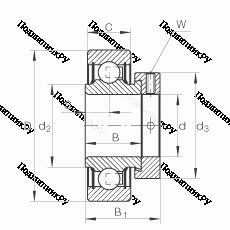 Подшипник RALE 25-NPP в Иванове